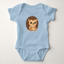 Söt Igelkott Baby Onesie