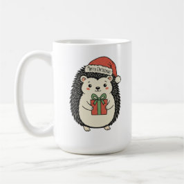 Söt Igelkott God Jul Kaffemugg