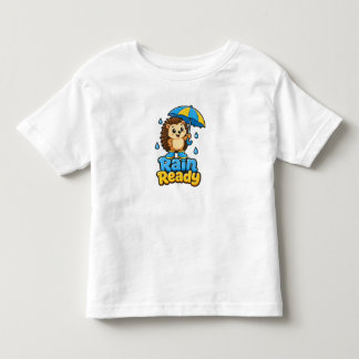 Söt Igelkott Regn Klar Barn T-Shirt