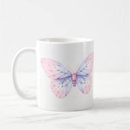 Söt Illustrated Butterfly Kaffemugg