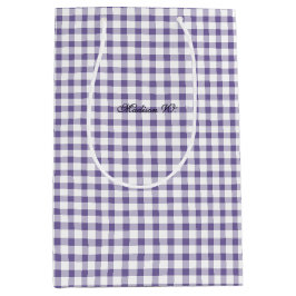 Söt indigo-gingham-mönster