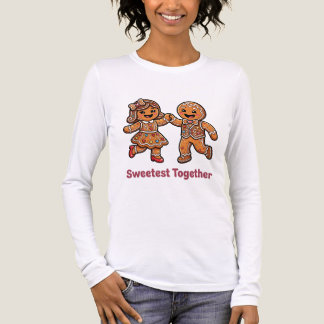 Söt ingefärspojke och -flicka sötast tillsammans j t shirt