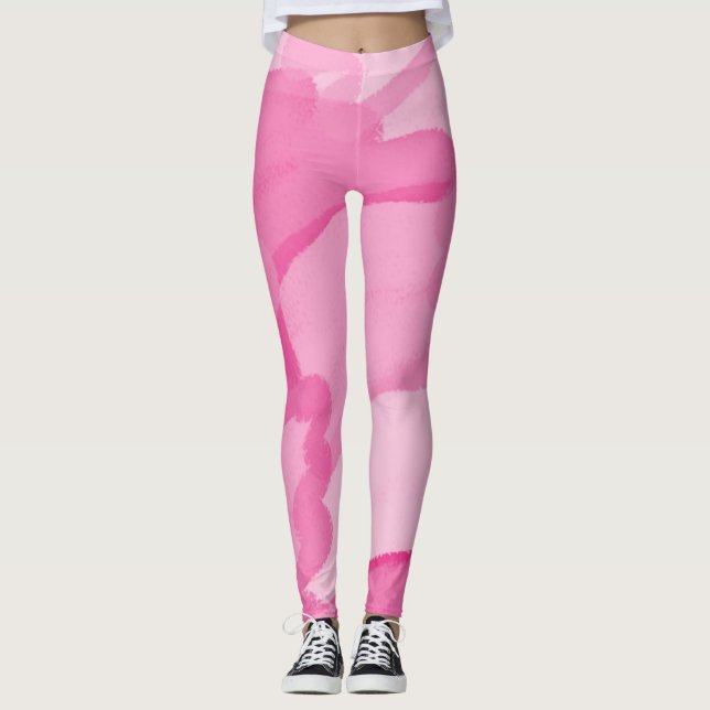 Söt inom Rosa Leggings (Framsida)