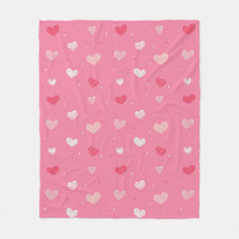 Söt inom Rosan Fleecefilt