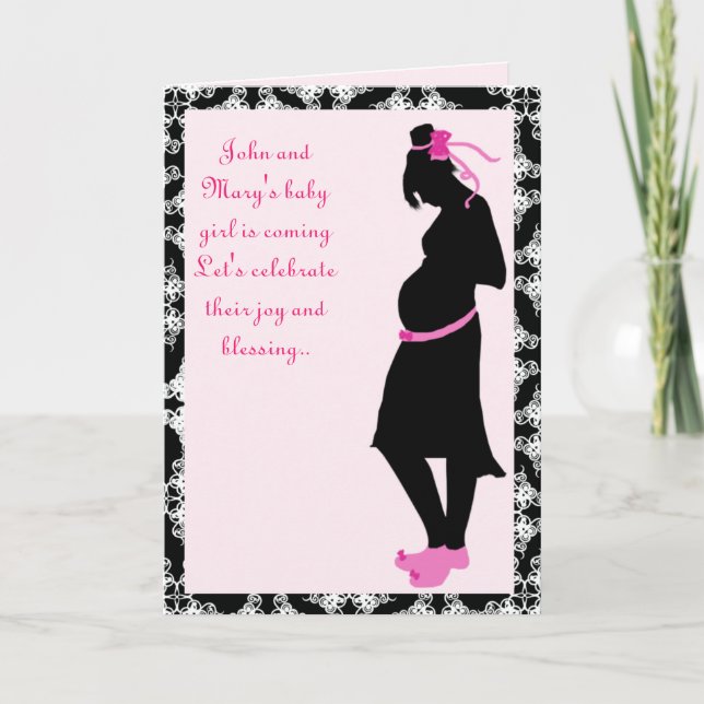 söt inom rosan inbjudan (Framsida)