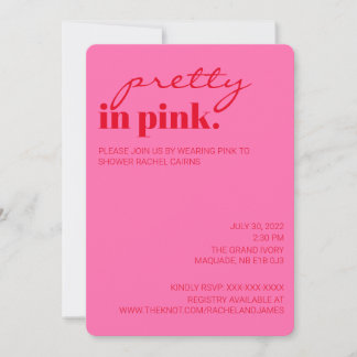 Söt inom Rosans Möhippa Inbjudningar