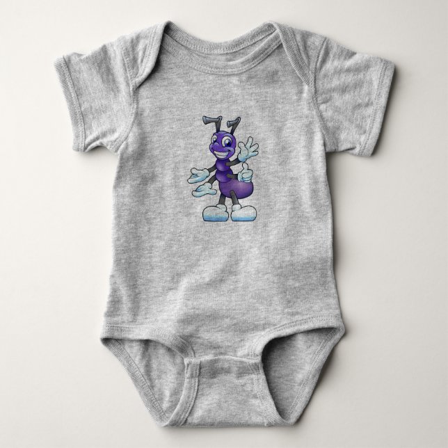 Söt insekt t-shirt (Framsida)