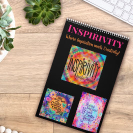 Söt inspirationerande Roligt Ensidig inspiritivite Kalender