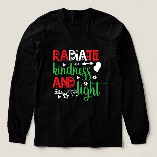 Söt inspirerande ordkonst  t shirt (Design framsida)