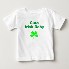 Söt irländsk grön shamrock St Patricks Day T Shirt