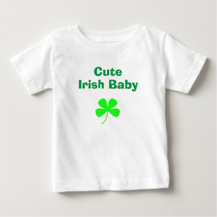 Söt irländsk grön shamrock St Patricks Day T Shirt