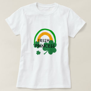 Söt irländsk prinsessa St. Patrick's Day t-shirt