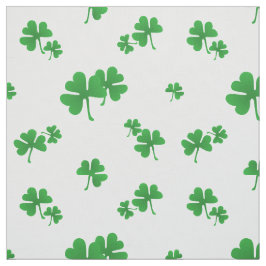 Söt irländsk shamrock-mönster tyg