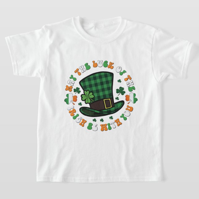 Söt irländsk tur ordkonst  t shirt (Laydown)