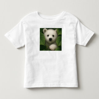 “Söt Isbjörn Barn T-Shirt – Vinterdjur Tee