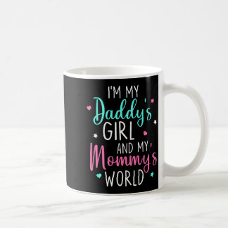 Söt Jag Är Pappas Tjej Och Mamma S Babys Kaffemugg