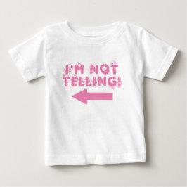 Söt "Jag säger inte!" Baby T-shirt