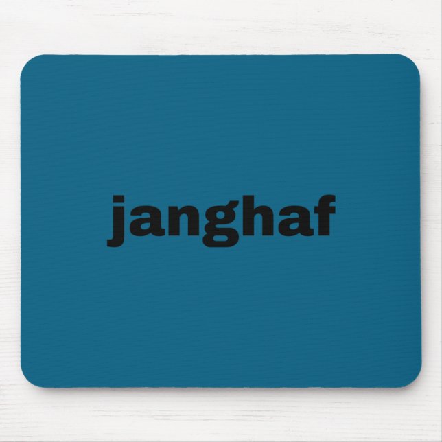Söt Janghaf-mempresent långärmad Musmatta (Framsidan)