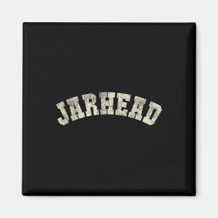 Söt Jarhead University Militär läger Grunt jag äte Magnet