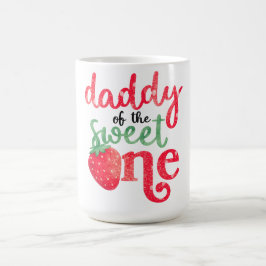 Söt jordgubb papa till den söta en matchande Fa Kaffemugg