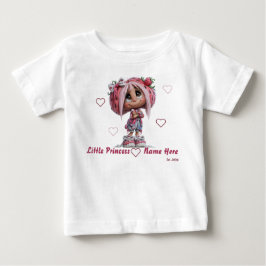 Söt Jordgubbsflicka T Shirt