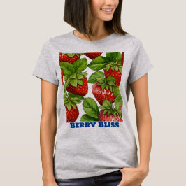 Söt jordgubbsglädje: Kvinnors T-Shirt