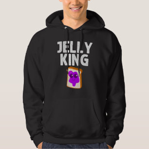 Söt jordnötssmör och gelémänniska Pappa Matchande Hoodie