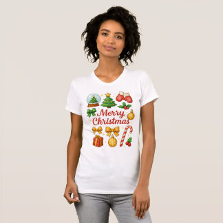 Söt jul clipart familjetröja present t shirt