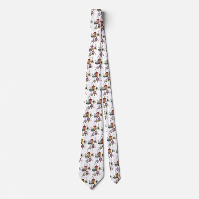 Söt jul, Eleganta och fantasifulla glasornament Slips (Framsida)