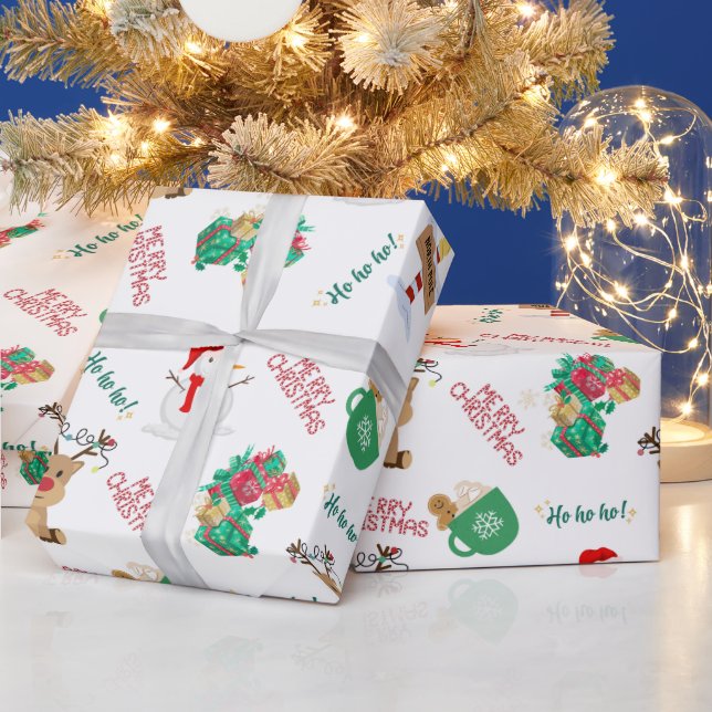 Söt Jul för Barn Presentpapper (Helgdagar)