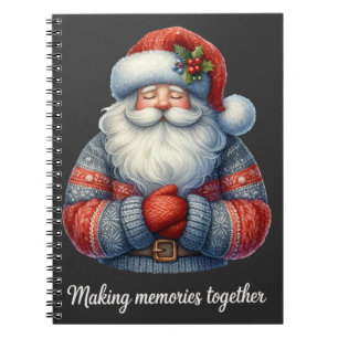 Söt jul fotobok anteckningsbok