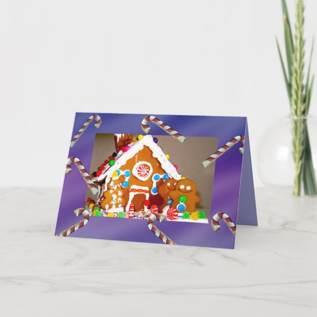 Söt jul helgkort (Framsida)