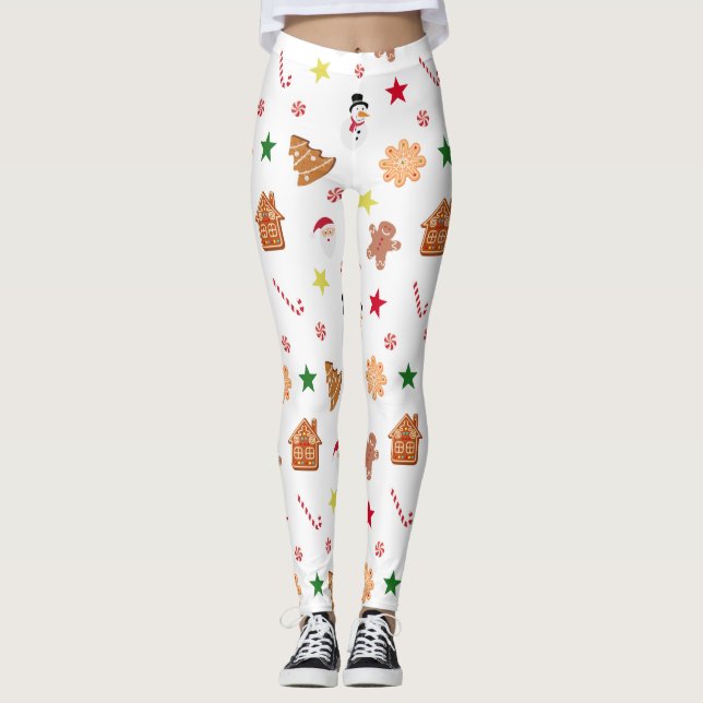 Söt jul leggings (Framsida)