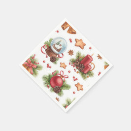 Söt jul Napkin Pappersservett