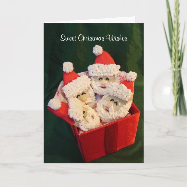 Söt jul Önskemål Helgkort (Framsida)