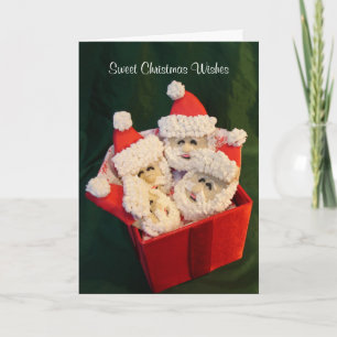 Söt jul Önskemål Helgkort
