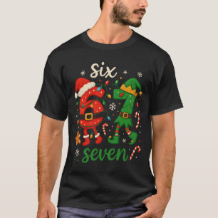 Söt jul sex sju meme t shirt