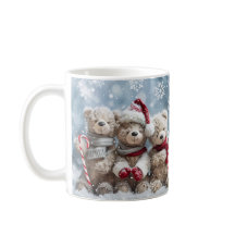Söt jul-teddybjörn-mugg | Mysig julmugg