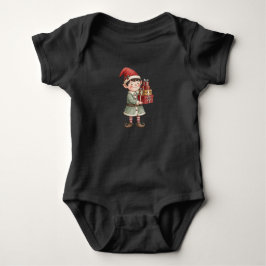 Söt jul-tomte t shirt