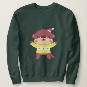 Söt jul utter t shirt