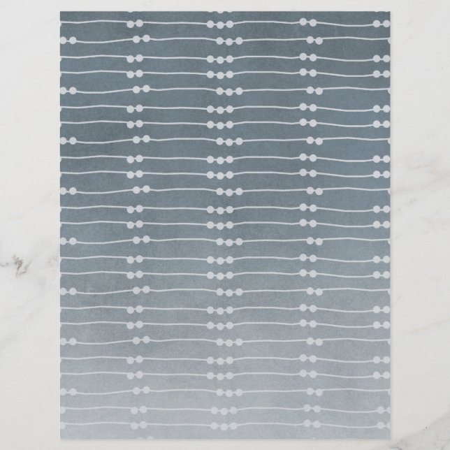 Söt jul vid bordet Scrapbookpapper (Framsida)