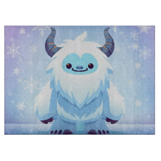 Söt jul/vinter yeti (Framsidan)