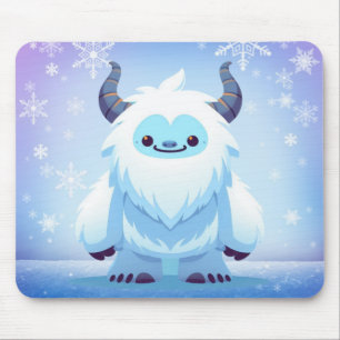 Söt jul/vinter yeti musmatta