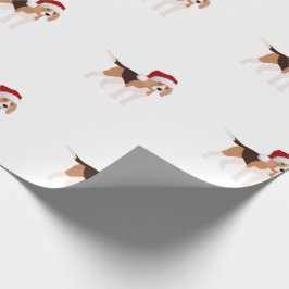 Söt julbeagle  presentpapper