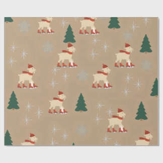 Söt julbock presentpapper