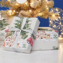 Söt julglans presentpapper