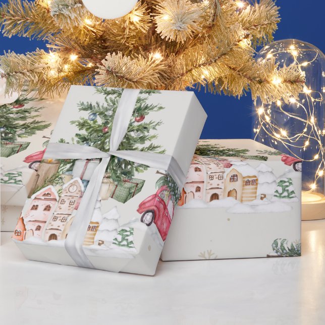 Söt julglans presentpapper (Helgdagar)