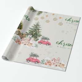 Söt julglans presentpapper