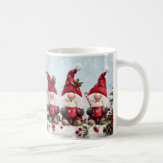 Söt julgnom-mugg kaffemugg