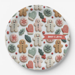 Söt julgodis kakor mönster